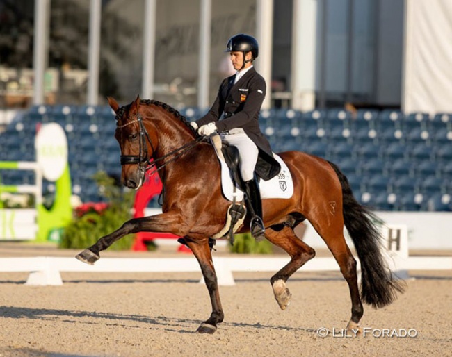 Pablo Gomez Molina and Ulises de Ymas at the 2023 CDI 5* Wellington :: Photo © Astrid Appels