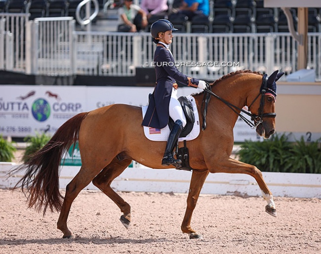 Erin Nichols and Elian Royale at the 2023 CDI Wellington :: Photo © Astrid Appels