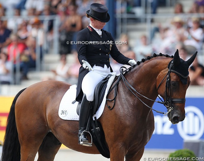 Isabell Werth and Emilio at the 2018 CDIO Aachen, where they won the Special and Kur to Music :: Photo © Astrid Appels