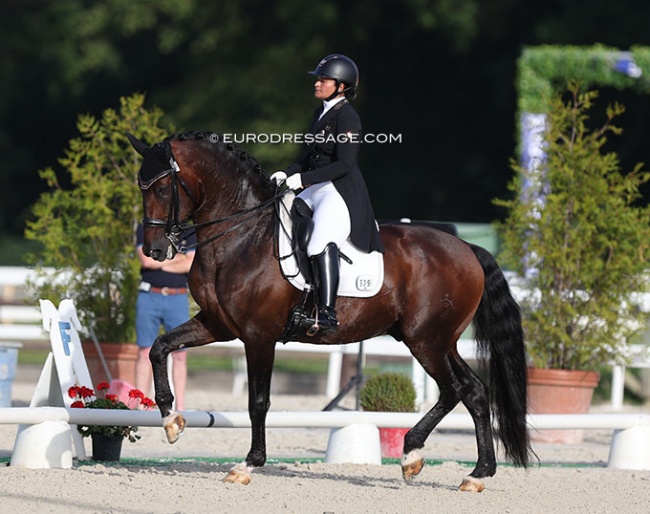 Wejdan al Malki and Mango Jacaro at the 2022 CDI Jardy :: Photo © Astrid Appels