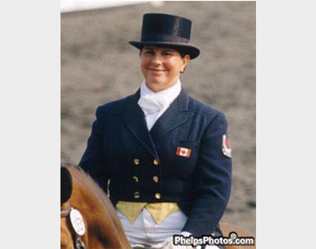 Cindy Oshoy at 1998 Dressage at Devon :: Photo © Mary Phelps