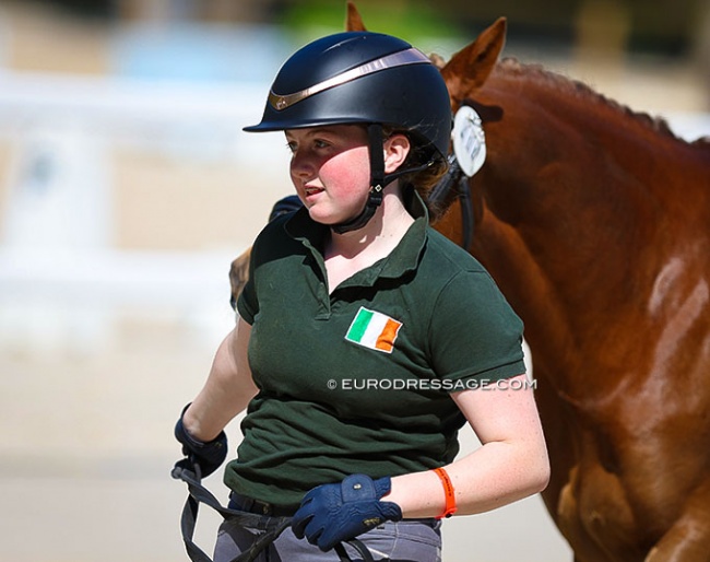 Lilly Larkin at the 2022 CDIO Compiegne in France :: Photo © Astrid Appels