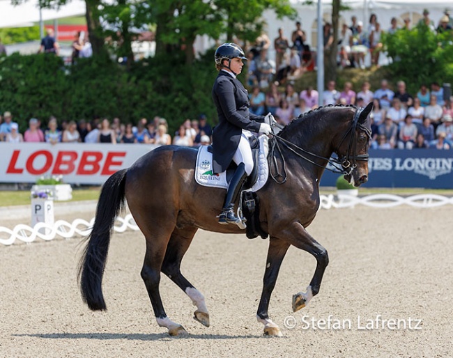 Dorothee Schneider and First Romance at the 2023 German Dressage Championships in Balve :: Photo © Stefan Lafrentz