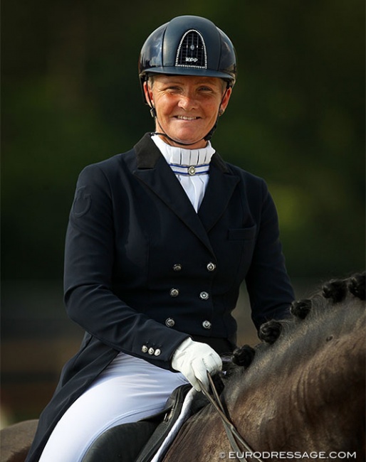Italian Grand Prix rider Nausicaa Maroni qualified two horses for the 2023 WCYH Ermelo :: Photo © Astrid Appels