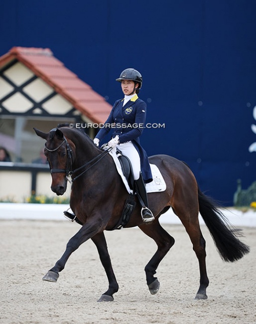 Samantha Chan and Fierro at the 2023 CDI Hagen :: Photo © Astrid Appels