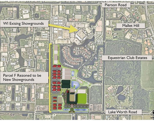Global Equestrian Group hopes to expand the show grounds for Wellington International. It has "an agreement" but Bellissimo refuses to sell until he gets his rezoning permission to build a golf community on land in the Wellington Equestrian Preserve