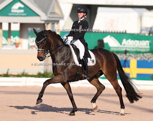 Felicitas Hendricks and Drombusch at the 2023 CDI Wellington :: Photo © Astrid Appels