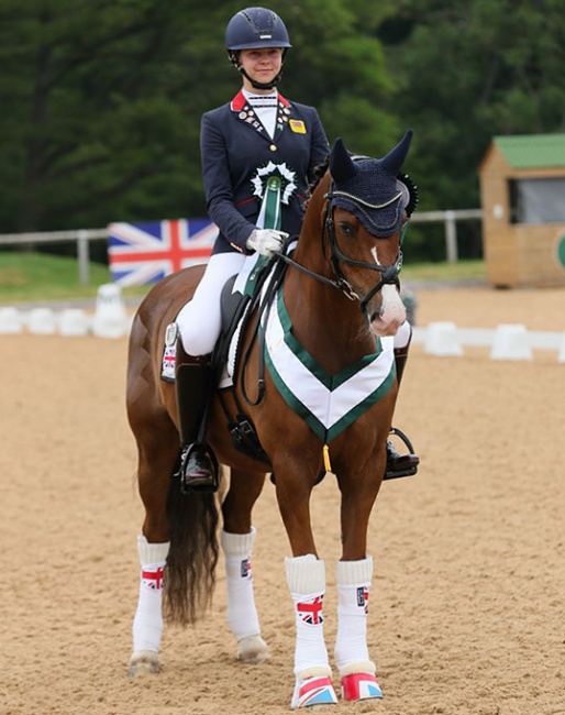 Sofia Games and WS Jackson at the 2023 CDI Wellington Heckfield :: Photo © private