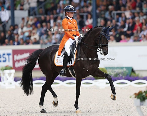 Lynne Maas and Electra at the 2023 CDIO Aachen :: Photo © Astrid Appels