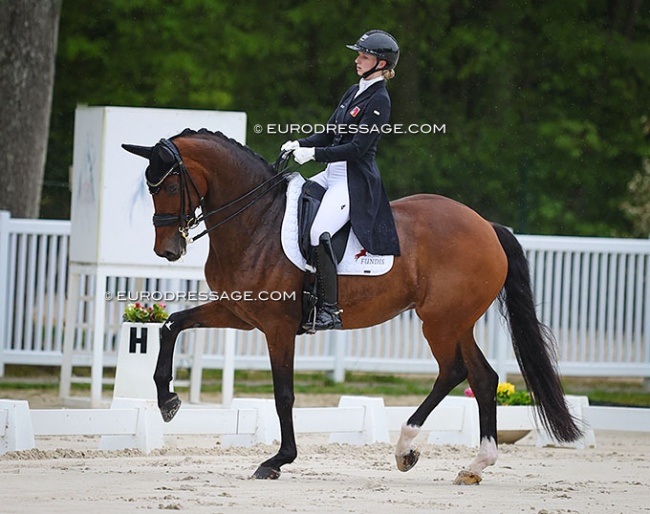 Carlotta Rogerson on Famora at the 2023 CDIO Compiegne :: Photo © Astrid Appels