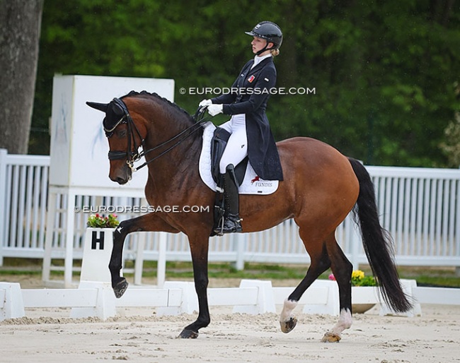 Carlotta Rogerson on Famora at the 2023 CDIO Compiegne :: Photo © Astrid Appels