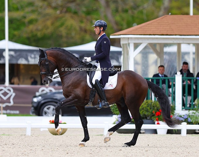Arnaud Serre and James Bond de Massa win the 2023 CDIO Compiegne :: Photo © Astrid Appels