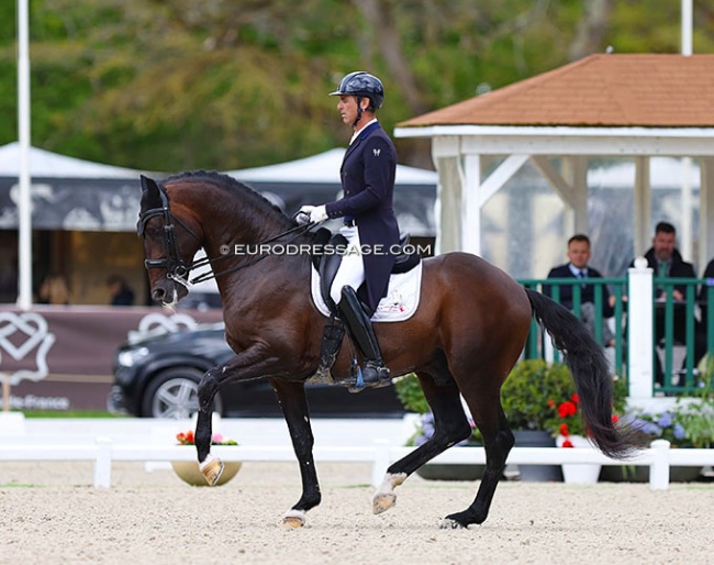 Arnaud Serre and James Bond de Massa win the 2023 CDIO Compiegne :: Photo © Astrid Appels