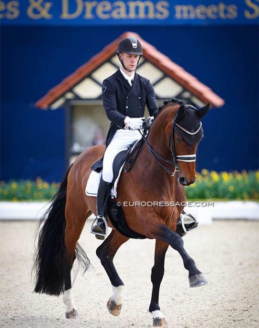 Daniel Bachmann Andersen and Vayron at the 2023 CDI Hagen :: Photo © Astrid Appels