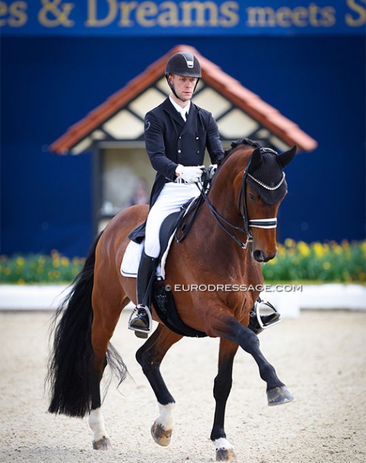 Daniel Bachmann Andersen and Vayron at the 2023 CDI Hagen :: Photo © Astrid Appels