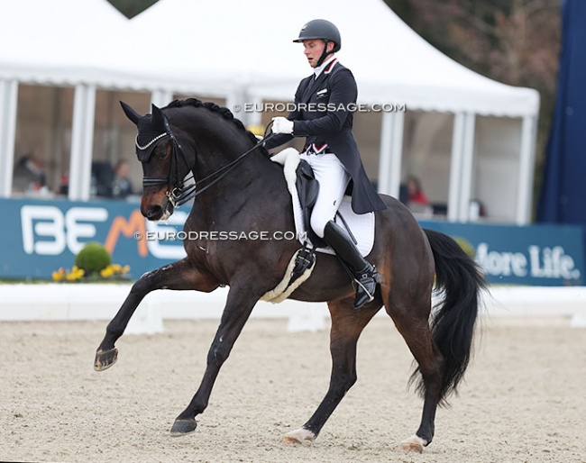 Mathis Goerens and Riptide at the 2023 CDI Hagen :: Photo © Astrid Appels