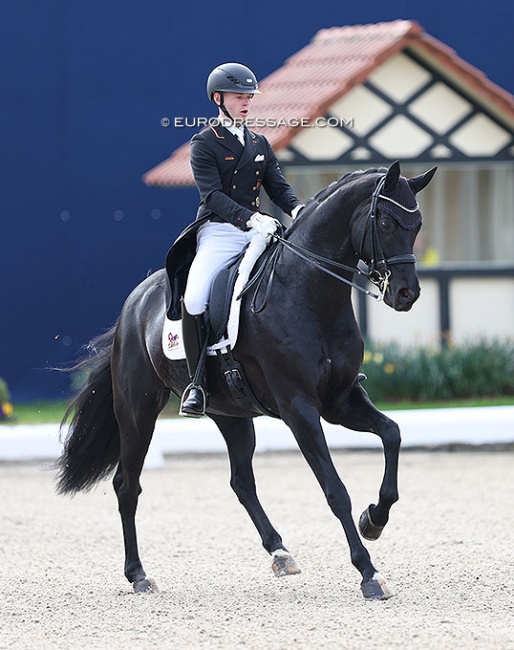 Raphael Netz and Finest Black Lady at the 2023 CDN Hagen :: Photo © Astrid Appels