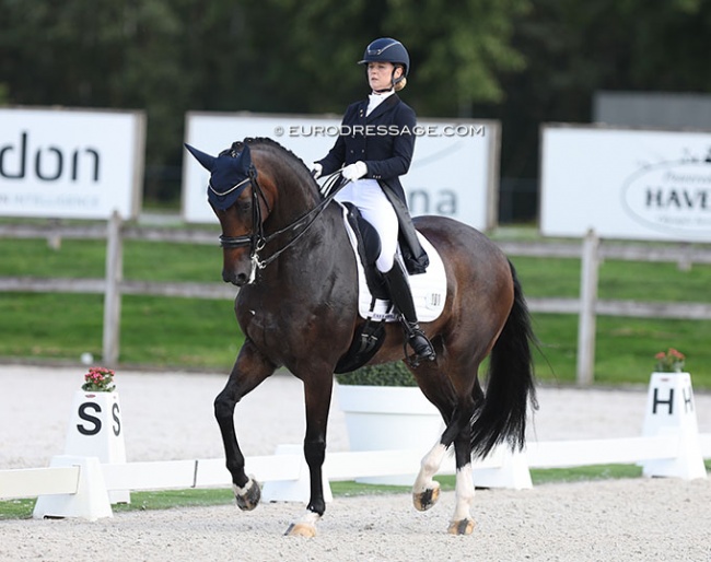Juliette Ramel on Buriek KH at the 2023 CDI Kronenberg :: Photo © Astrid Appels
