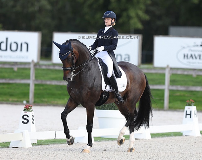 Juliette Ramel on Buriek KH at the 2023 CDI Kronenberg :: Photo © Astrid Appels