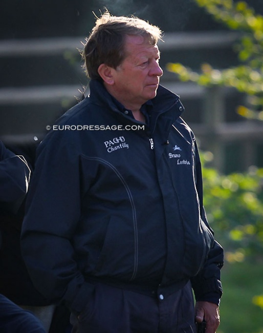 Bruno Lostria at the 2011 European Junior/Young Riders Championships in Broholm (DEN) :: Photo © Astrid Appels