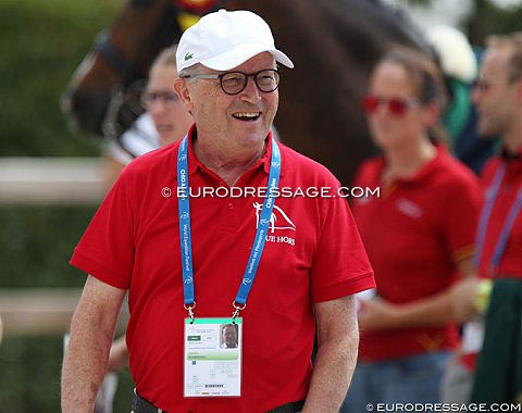 Kjeld Kirk Kristiansen at the 2018 CDIO Aachen :: Photo © Astrid Appels