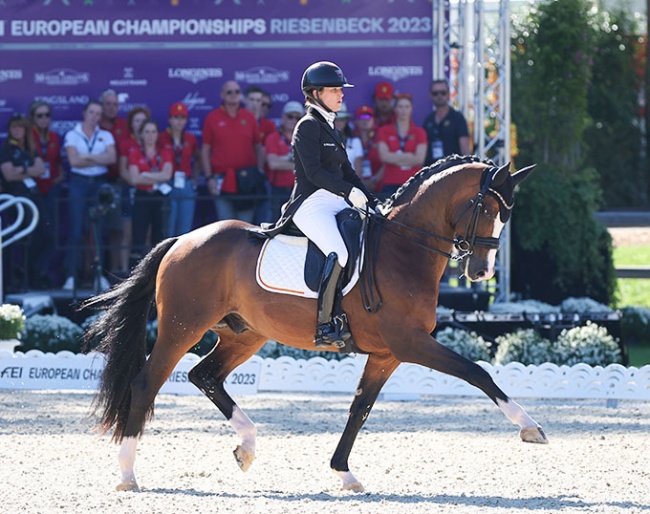 Larissa Pauluis and Flambeau secure Belgium the second of three Paris Olympic team tickets to be earned in Riesenbeck :: Photo © Astrid Appels