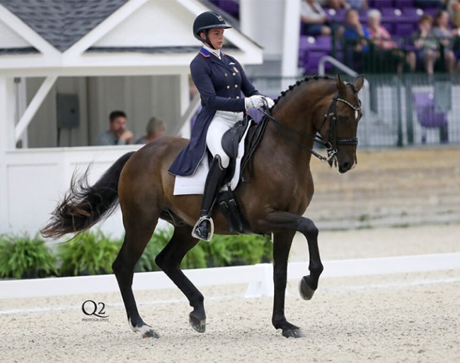 Anna Marek and Fire Fly at the 2023 CDI Ocala :: Photo © Q2 Photography