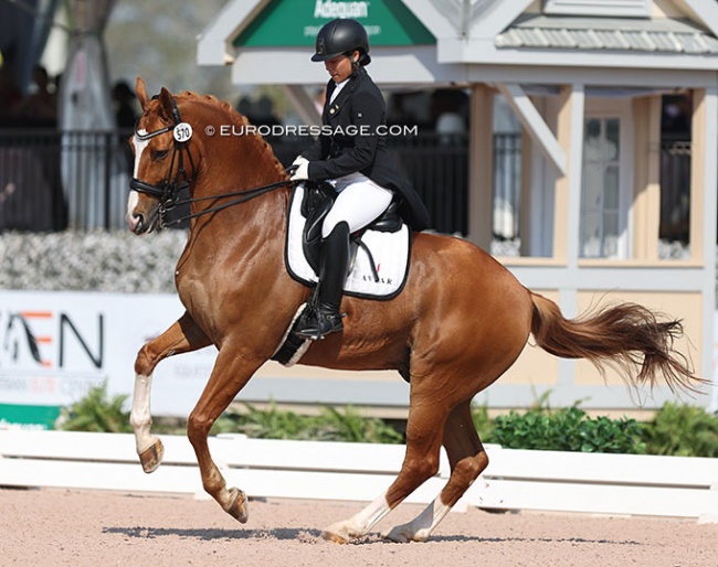 Suphajit "Patty" Vuntanadit and Wall Street JV at the 2023 Palm Beach Derby :: Photo © Astrid Appels