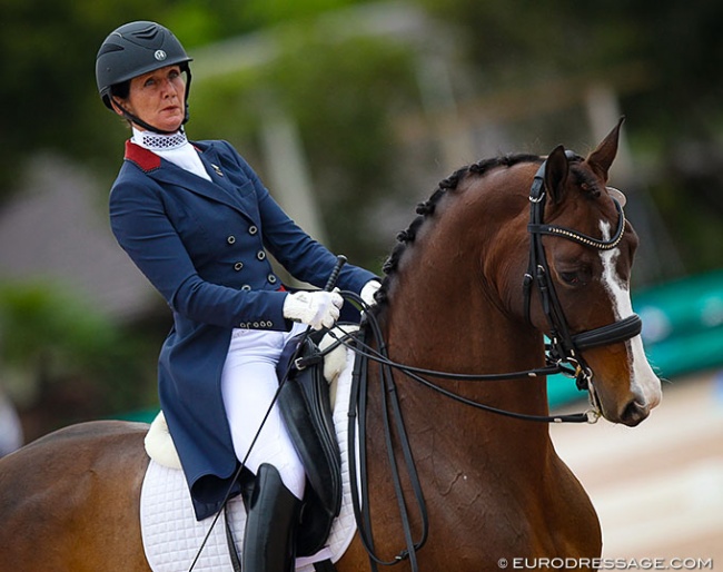 Jane Cleveland, U.S. Grand Prix rider, owner of Poinciana Farm and chair of the Wellington Equine Preserve Committee :: Photo © Astrid Appels