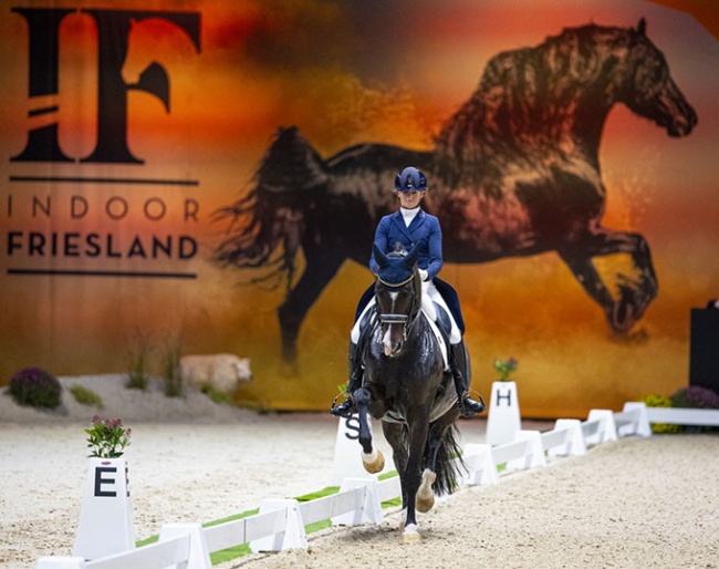 Marieke van der Puten and Torveslettens Titanium at the 2023 CDI Leeuwarden :: Photo © Digishots