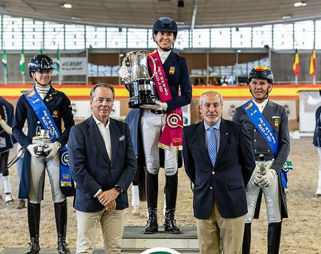 The King's Cup podium: Caetano, Ferrer-Salat, Jimenez :: Photo © Miguel Angel Ros - courtesy CCVM