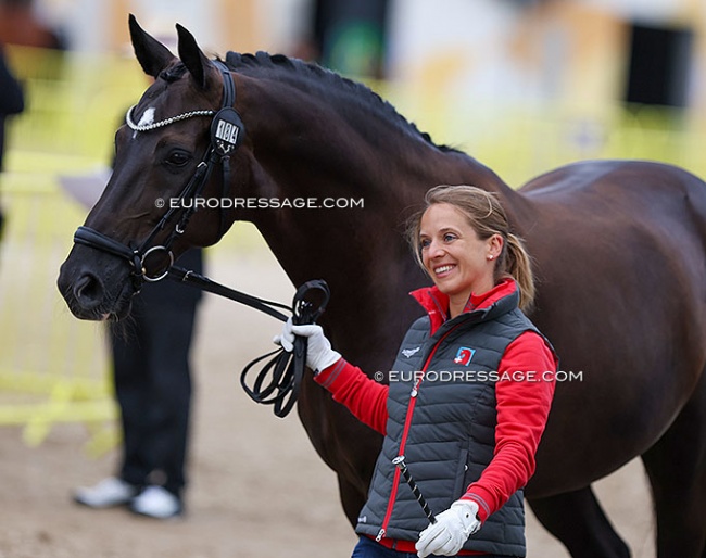 Carla Aeberhard at the 2022 World Championships in Herning :: Photo © Astrid Appels