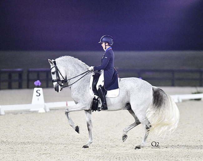 Kerrigan Gluch and Mejorano HGF at the 2023 CDI Ocala :: Photo © Q2 Photography