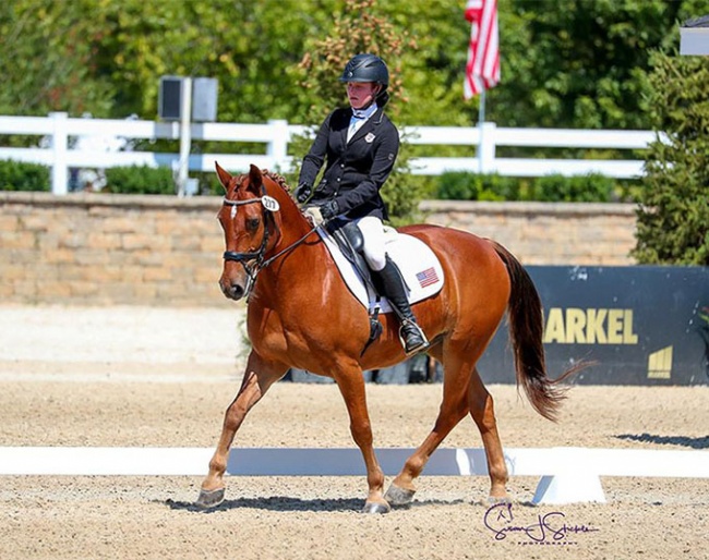 Abby Fodor and Slip and Slide were the winners of the very first U.S. Children Championships hosted in 2017 :: Photo © Susan Stickle