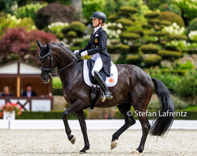 Jessica von Bredow-Werndl and Forsazza de Malleret at the 2023 CDN Kronberg :: Photo © Stefan Lafrentz