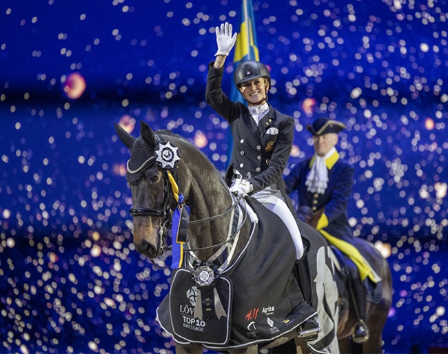 Jessica von Bredow-Werndl and Dalera BB win the 2023 CDI Stockholm :: Photos © Ronald Thunholm