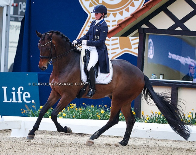 Emma Kanerva and Borderline at the 2023 CDI Hagen :: Photo © Astrid Appels