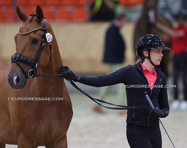 Simone Pearce and her 2023 WCYH Silver medal winning No Limit are no longer a pair :: Photo © Astrid Appels