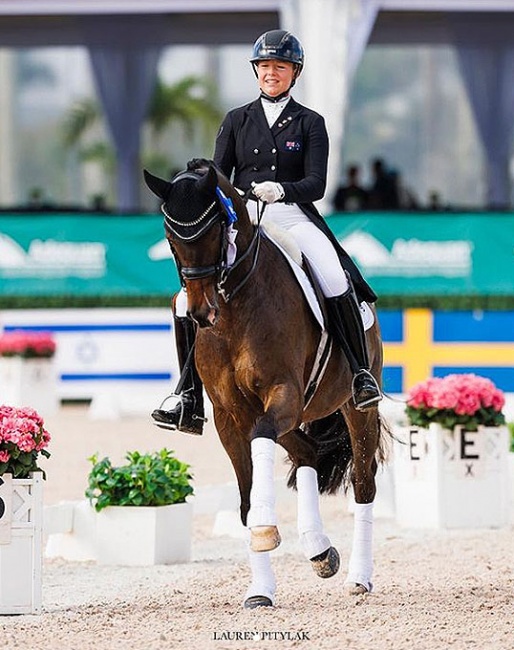 Hope Beerling and Sternentanzer at the 2024 CDI-W Wellington :: Photo © Lauren Pitylak