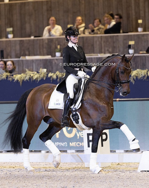 Renate van Uytert-van Vliet and In Style at the 2022 CDI Mechelen :: Photo © Astrid Appels