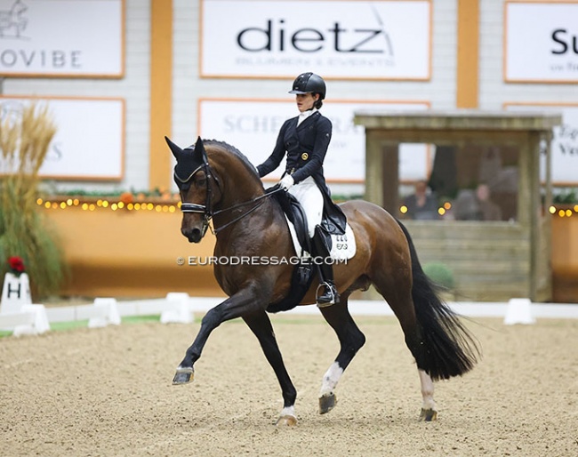 Judit Sarda and Foundation at the 2023 CDI Kronenberg Indoor :: Photo © Astrid Appels