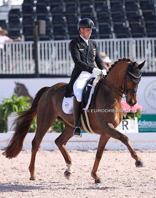 Frederic Wandres and Harrods at the 2023 CDIO Wellington :: Photo © Astrid Appels