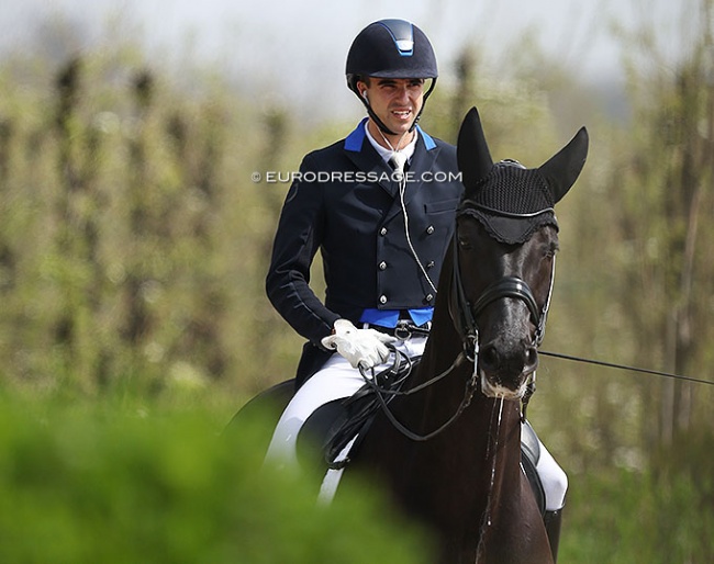 Cristian Tudela Ruiz and Zick Flower at the 2022 CDI Sint-Truiden :: Photo © Astrid Appels