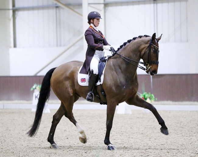 Becky Moody and Jagerbomb at the 2024 CDI Addington :: Photo © Spidge Photography