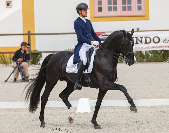 Alejandro Asencio Mendez and Straight Horse Sezarion at the 2024 CDI Alter do Chao :: Photo © ABR Fotografia