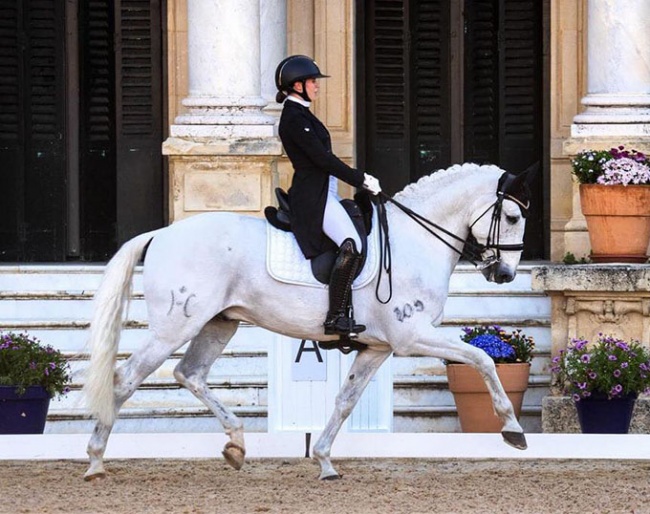 Peppi Kokko and Damasco Canceira at the 2024 CDI Jerez de la Frontera :: Photo © Ariadna Álvarez