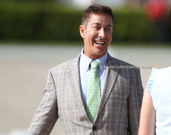 Robert Dover: after having competed at six consecutive Olympics he served as Technical Advisor for Canada and U.S.A. Now back in the competition ring:: Photo © Astrid Appels