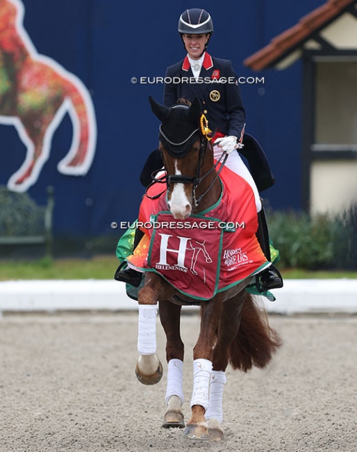 Charlotte Dujardin and Imhotep at the 2024 CDI Hagen :: Photo © Astrid Appels