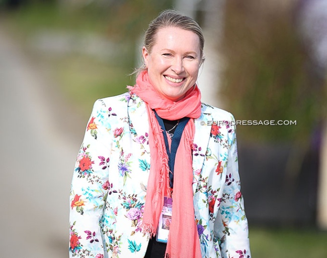 Irina Maknami at the 2021 European Dressage Championships :: Photo © Astrid Appels