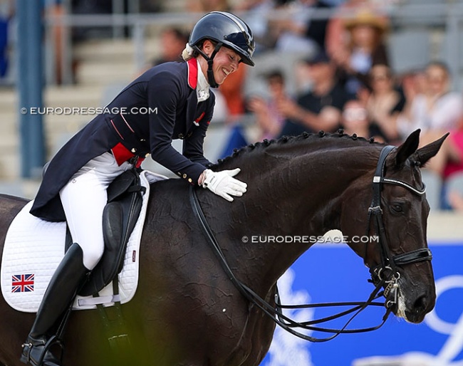 Laura Tomlinson and Rose of Bavaria at their last international show, the 2023 CDIO Aachen :: Photo © Astrid Appels